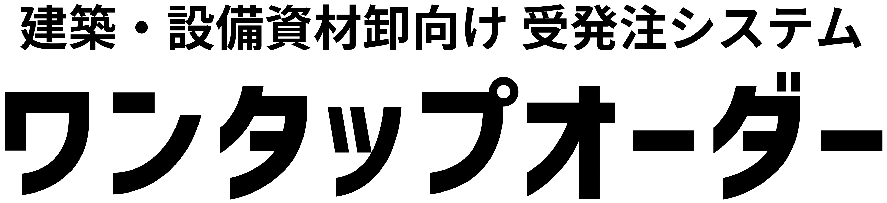 ワンタップオーダー